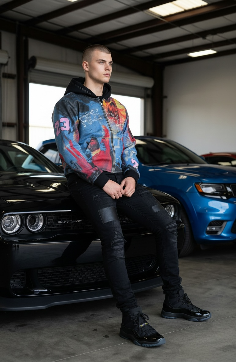 SRT “RICH GANG” ZIP UP